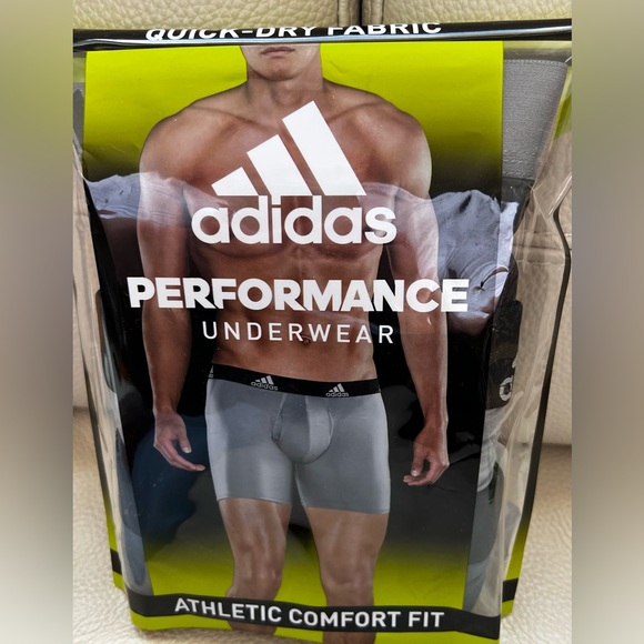 Adidas 🆕 Big & Tall 2XL 3 pack performance boxer briefs - Picture 3 of 9